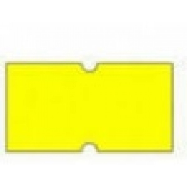 Ετικέτα 21x12 Αυτοκόλλητη Φωσφοριζέ Κίτρινη| 1000ετ./ρολό